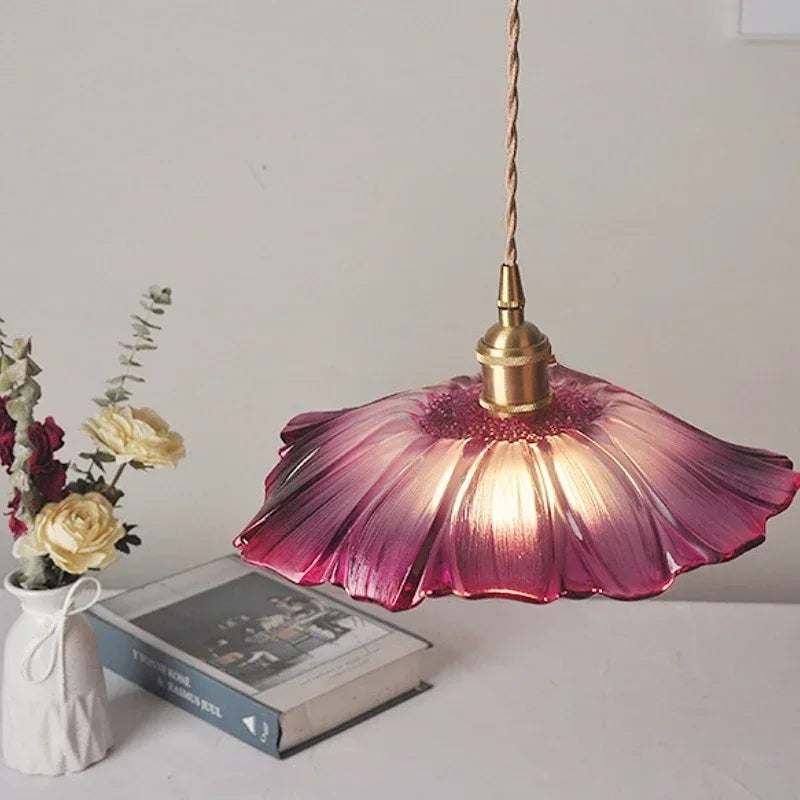 Vintage Pendant Lights Flower
